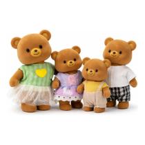 Coleção Casinha Feliz Família Urso Miniatura Zoop Toys