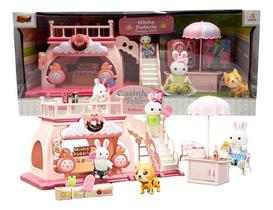 Coleção Casinha Feliz Padaria Divertida Guloseimas Playset