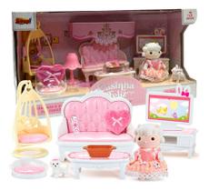 Coleção Casinha Feliz Sala De Estar Brinquedo Zoop Toys