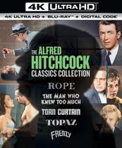Coleção Clássica de Alfred Hitchcock 4K UHD + Blu-ray