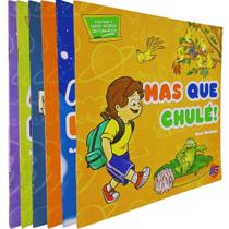 Coleção Coisa de Criança Formato 22x22 cm Lombada com Grampos 6 Livros: A Idade da Terra, Ana e Meu Pai, Etc.