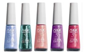 Coleção Color Trend Avon Magic Crystals - 5 Cores