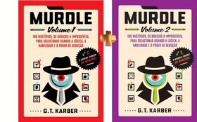 Coleção Com 2 Livros-jogos Interativos Murdle Vol 1 + Vol 2