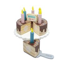 Coleção Comidinhas Bolo de Chocolate - Newart Coleção Comidinhas Bolo de Chocolate - Newart