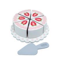 Coleção Comidinhas Bolo de Morango - Newart Coleção Comidinhas Bolo de Morango - Newart