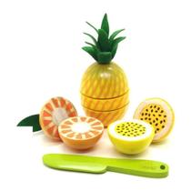 Coleção comidinhas frutinhas - abacaxi, maracujá e laranja Coleção comidinhas frutinhas - abacaxi, maracujá e laranja