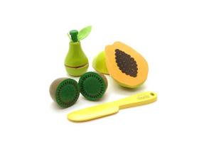 Coleção comidinhas frutinhas - mamão, pêra e kiwi Coleção comidinhas frutinhas - mamão, pêra e kiwi