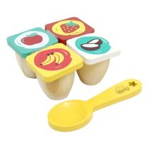 Coleção Comidinhas Kit Iogurtes Coleção Comidinhas Kit Iogurtes