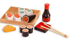Coleção Comidinhas - Kit Sushi, da NewArt - Cód. 348 - NewArt Toys
