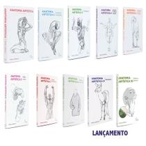Coleção Completa Anatomia Artística - Michel Lauricella - olhares