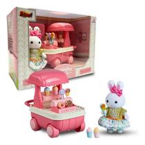Coleção Completa Casinha Feliz Coelhinho Brinquedo Zoop Toys