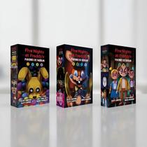 Coleção Completa de Boxes Fnaf Pavores de Fazbear 11 Volumes Texto em Português Terror e Suspense Literatura Gamer e Juvenil Capa Comum