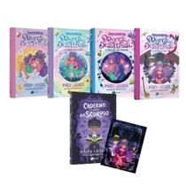 Coleção Completa Diário de uma Princesa Desastrada 1 ao 4 + Caderno de Maldades de Scorpio 1 + Brinde Limitado