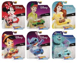 Coleção Completa - Disney Character Cars - Serie 2 - 1/64 - Hot Wheels - Mattel