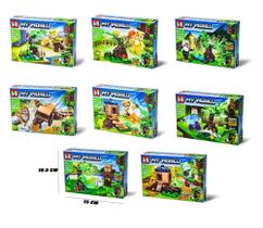 Coleção Completa Lego Minecraft - 323 peças - MG1139 - MG BLOCK