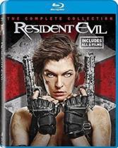 Coleção Completa Resident Evil Sony Pictures Blu-ray Coleção Completa Resident Evil Sony Pictures Blu-ray