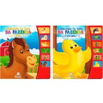 Coleção Conhecendo os Sons da Fazenda (Pintinho + Cavalo)