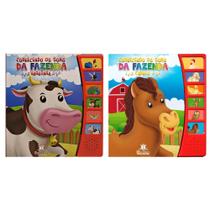 Coleção Conhecendo Os Sons Da Fazenda: Vaquinha e Cavalo.