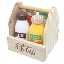 Coleção Cozinha - Kit Bebidas 5 peças - NEWART TOY Coleção Cozinha - Kit Bebidas 5 peças - NEWART TOY