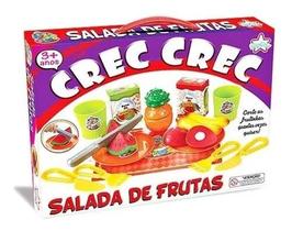 Coleção Crec Crec Salada de Frutas Brinquedo Comidinha Big Star