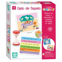 Coleção crescer jogo gato de sapato - nig - 456