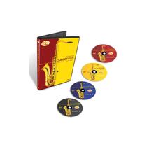 Coleção Curso De Saxofone Em 4 Dvds Edon Original