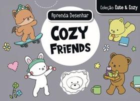 Coleção Cute & Cozy - Cozy Friends - Cinza Coleção Cute & Cozy - Cozy Friends - Cinza