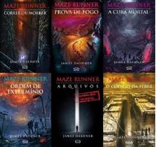 Coleção Da Série Maze Runner 6 Livros