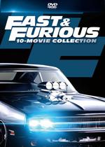 Coleção de 10 filmes em DVD Velozes e Furiosos