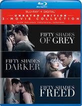 Coleção de 3 filmes em Blu-ray Fifty Shades UNIVERSAL