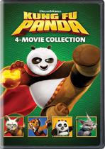 Coleção de 4 filmes em DVD Kung Fu Panda - UNIVERSAL