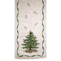 Coleção de árvores de Natal Table Runner Spode 36x183 cm