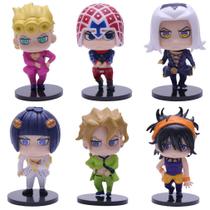 Coleção de bonecos Jojos Bizarres Adventures 6 unidades de 10 cm