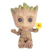 Coleção de brinquedos Anime Baby Groot Figure, modelo 13x10cm, PVC Coleção de brinquedos Anime Baby Groot Figure, modelo 13x10cm, PVC