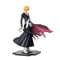 Coleção de brinquedos de figuras de anime Bleach Kurosaki 22 cm PVC