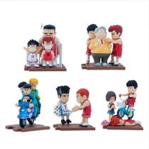 Coleção de brinquedos de figuras de anime, decoração de modelos, 5 peças, Slams Dunks Coleção de brinquedos de figuras de anime, decoração de modelos, 5 peças, Slams Dunks
