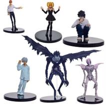 Coleção de brinquedos de figuras de anime modelo D 6 unidades Deaths Notes Yagami