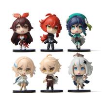 Coleção de brinquedos de figuras de anime, modelo Deco Genshins Impacts Coleção de brinquedos de figuras de anime, modelo Deco Genshins Impacts