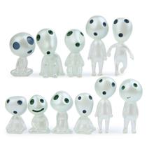 Coleção de brinquedos de figuras de anime Princess Mononoke Tree Elfs