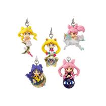 Coleção de brinquedos de figuras de anime Sailor Moon, 5 peças de PVC de 6 cm