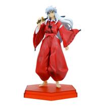 Coleção de brinquedos de figuras de anime Sesshoumaru Inuyasha 19cm