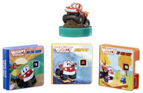 Coleção de Brinquedos Little Tikes Mighty Truck - 3 Histórias e Mais de 3 Itens