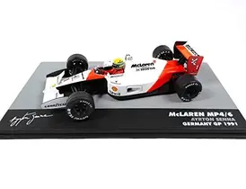 Coleção de carros OPO 10 Ayrton Senna McLaren MP4/6 1 1991 1:43