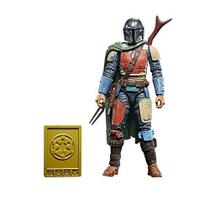 Coleção de crédito da série Black Star Wars The Mandalorian Toy 6 polegadas-Scale Collectible Action Figure (Amazon Exclusive)