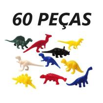 Coleção de dinossauros miniatura brinquedo boneco plástico animais coleção bichos jurassic - APAS