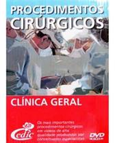 Coleção de DVDs de Procedimentos Cirúrgicos na Clínica Geral - 5 DVDs