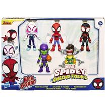Coleção de Figuras Hasbro Marvel Spidey e Seus Amigos Incríveis