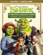 Coleção de filmes Shrek 6 Blu-ray + Digital UNIVERSAL