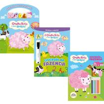 Coleção de livros a ovelha rosa da dona rosa - 3 vol (acompanha lápis de cor + caneta escreva e apague) Coleção de livros a ovelha rosa da dona rosa - 3 vol (acompanha lápis de cor + caneta escreva e apague)