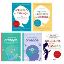 Coleção de livros cérebro da criança - 5 vol (desenvolvimento infantil) - Kit de Livros